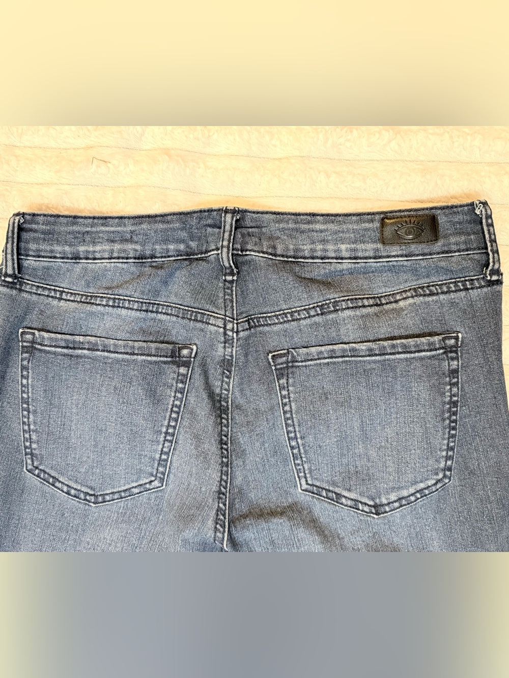 Sofia Jeans by Sofia Vergara Women’s Flare Blue Denim 5-Pocket Jeans Size 8 - Picture 5 of 5